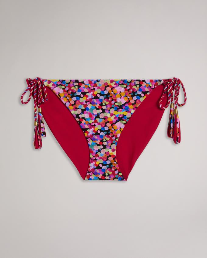 Vetement de Bain Ted Baker Reversible Confetti Bikini Bottom Noir Femme | OZK-61107073